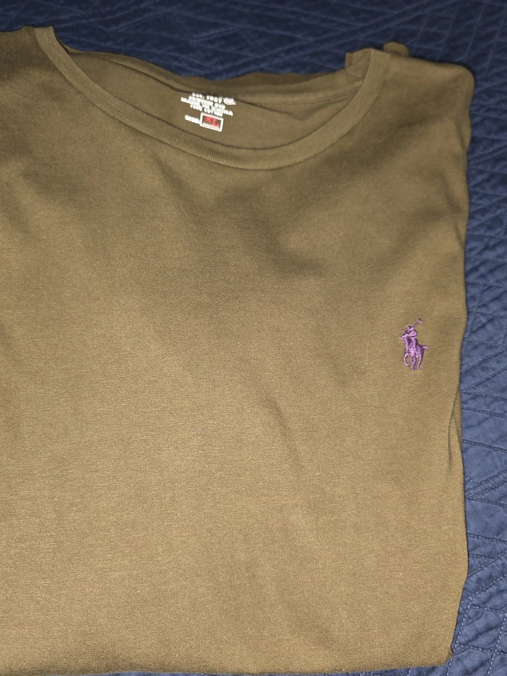 XLARGE Polo by Ralph Lauren Short Sleeve Crew Tee CUSTOM FIT